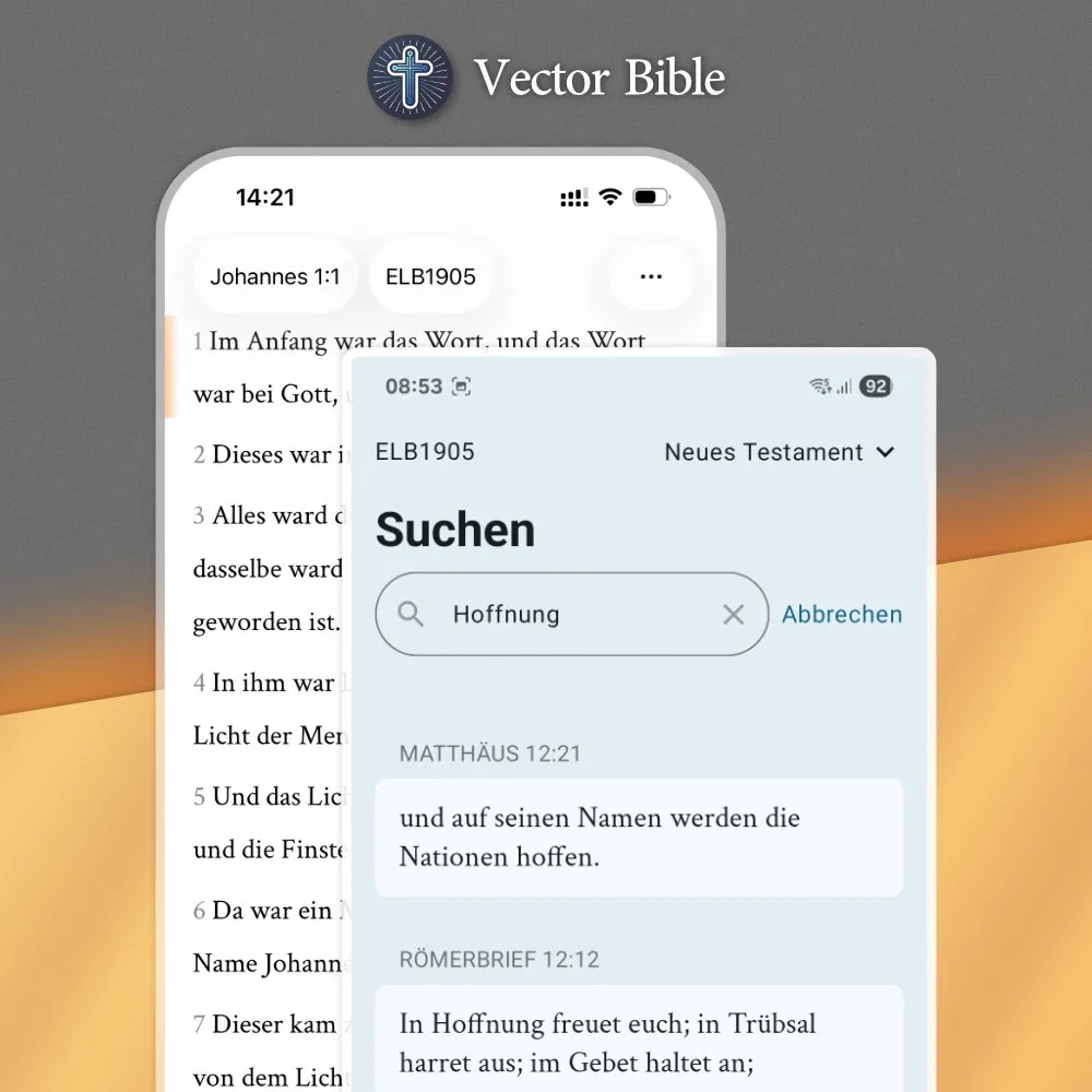 Screenshot von Vector Bible