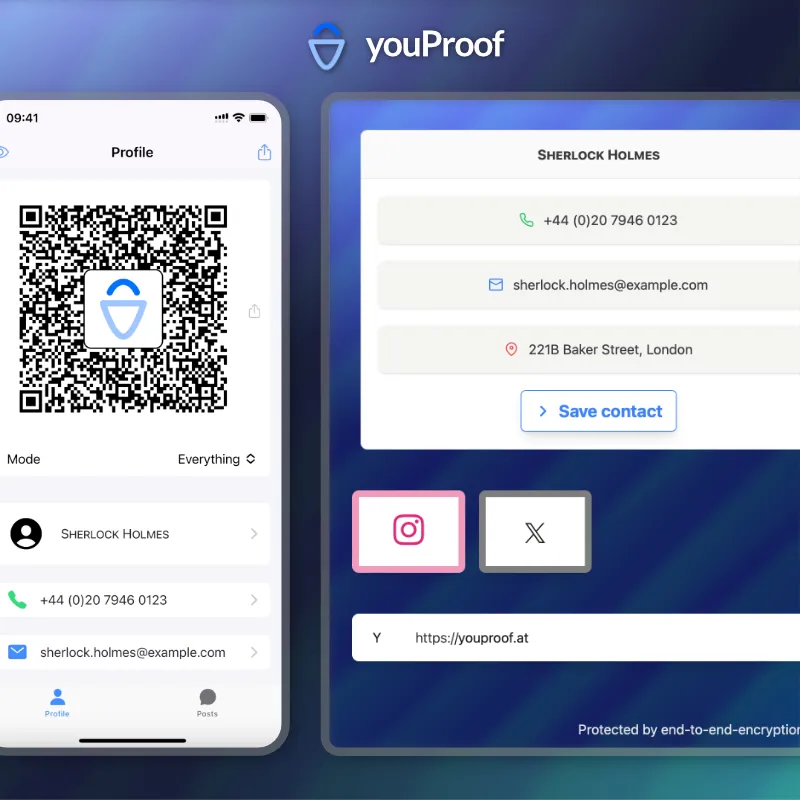 Screenshot von youProof